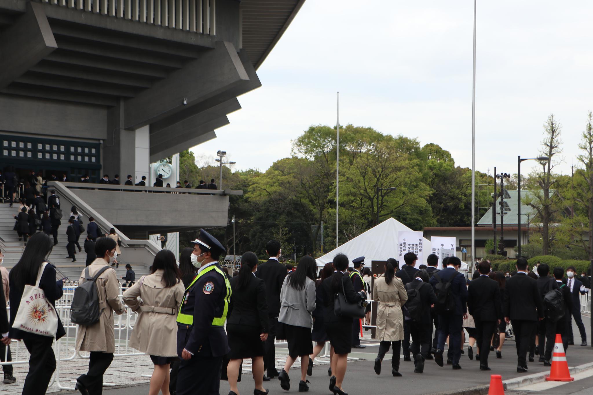 武道館 で 入学 式 を する 大学
